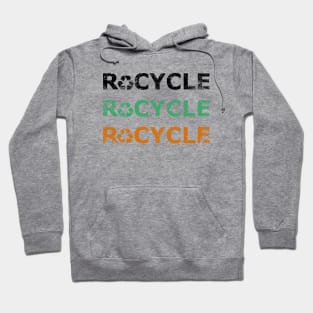 Recycle Distressed Hoodie